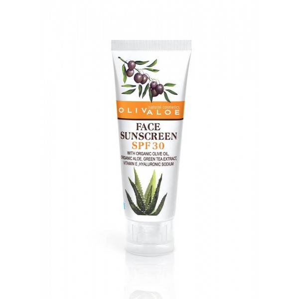 Αντηλιακή Κρέμα Προσώπου SPF 30 OliveALOE 00163 